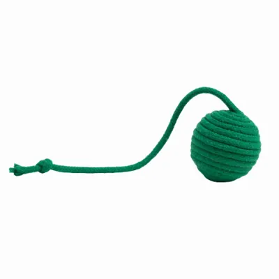 Christmas Plush Bell Cat Toy Ball Interactive Yarn Toy for Cat