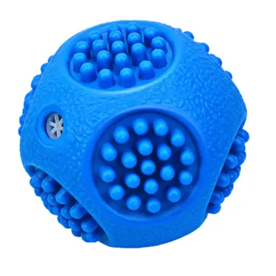 Floatable Squeaky Teething Bouncy TPR Dog Chew Toy Ball1 Floatable Squeaky Teething Bouncy TPR Dog Chew Toy Ball