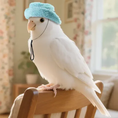 Small Animal Sky Blue Hat for Hamster Guinea Pig Small Animal Sky Blue Hat for Hamster Guinea Pig