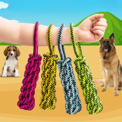 Durable Cotton Rope Tug of War Pet Dog Puppy Toy7 Durable Cotton Rope Tug of War Pet Dog Puppy Toy