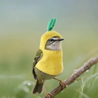 Cute Pineapple Style Comfortable Polyester Bird Clothes2 Cute Pineapple Style Comfortable Polyester Bird Clothes