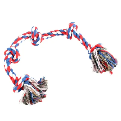 Large Durable Cotton Rope Tug of War Dog Toy3 Large Durable Cotton Rope Tug of War Dog Toy