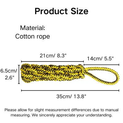Durable Cotton Rope Tug of War Pet Dog Puppy Toy8 Durable Cotton Rope Tug of War Pet Dog Puppy Toy