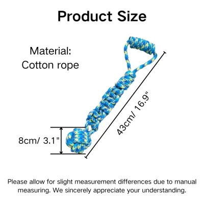 Dental Cleaning and Teeth Care Durable Cotton Rope Dog Toy2 Dental Cleaning and Teeth Care Durable Cotton Rope Dog Toy