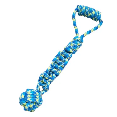 Dental Cleaning and Teeth Care Durable Cotton Rope Dog Toy1 Dental Cleaning and Teeth Care Durable Cotton Rope Dog Toy