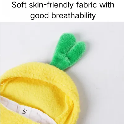 Cute Pineapple Style Comfortable Polyester Bird Clothes3 Cute Pineapple Style Comfortable Polyester Bird Clothes