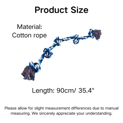 Large Durable Cotton Rope Tug of War Dog Toy Large Durable Cotton Rope Tug of War Dog Toy