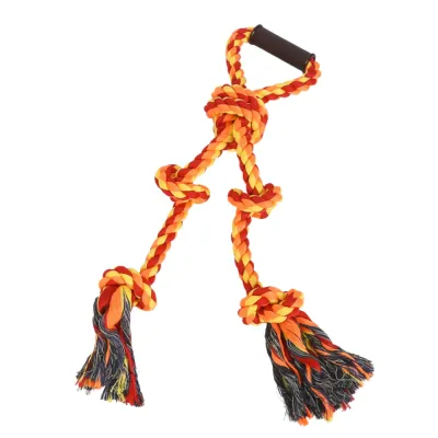 Durable Large Cotton Rope Dog Toy for Aggressive Chewers2 Durable Large Cotton Rope Dog Toy for Aggressive Chewers