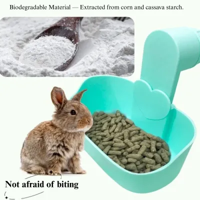 small animal feeding bowl Cute Mushroom Bird Nest Parrot Hideout Durable PLA Material All Season