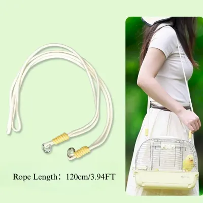 parrot cage sling Durable Shoulder Strap for Parrot Travel Cage Detachable Carry Accessory