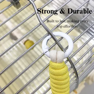 lovebird cage strap Durable Shoulder Strap for Parrot Travel Cage Detachable Carry Accessory