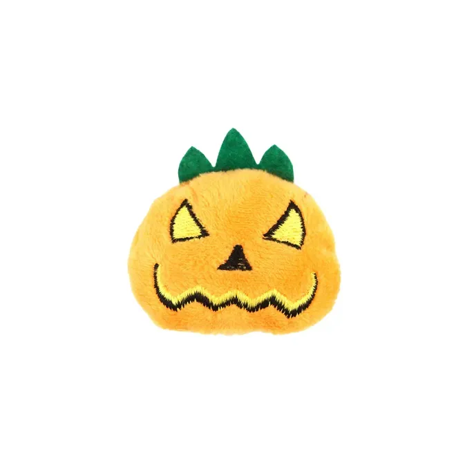Halloween Pumpkin Cat Toy Durable Bite Resistant with Squeaker