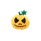 Halloween Pumpkin Cat Toy Durable Bite Resistant with Squeaker