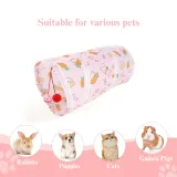 Carrot Tunnel Mini Foldable Small Animal Play Tube