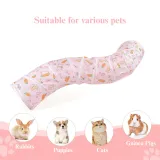 Carrot Tunnel S Shape Foldable Small Animal Play Tube