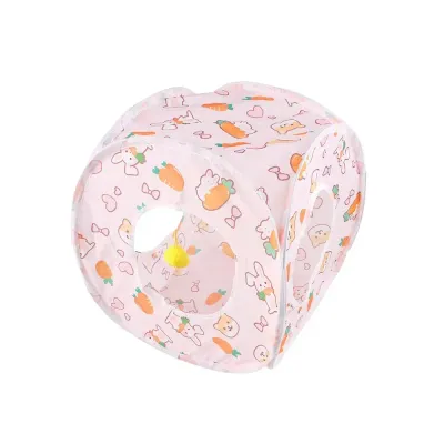 foldable carrot tunnel Carrot Tunnel Square Design Foldable Small Animal Play Tube