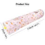 Carrot Tunnel Straight Design Foldable Small Animal Play Tube