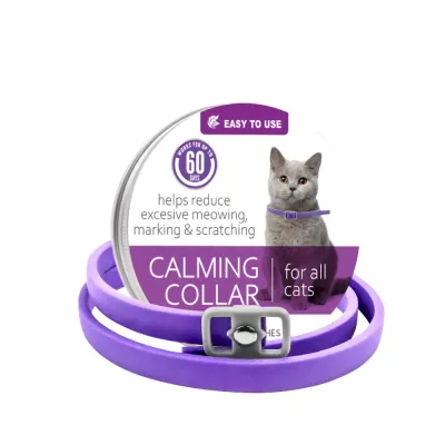 cat calming collar Cat Calming Collar Anxiety Relief Adjustable Buckle Pet Comfort Neck