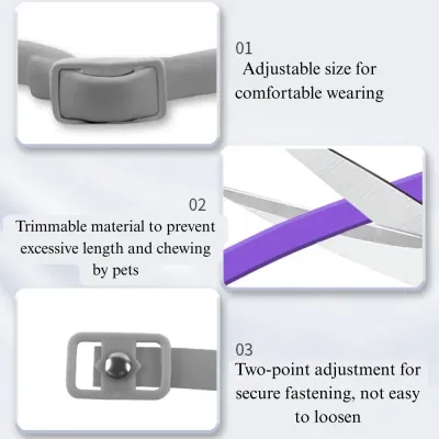 Cat Calming Collar Anxiety Relief Adjustable Buckle Pet Comfort Neck