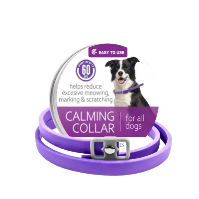 Dog Calming Collar Anxiety Relief Adjustable Buckle Pet Comfort Neck