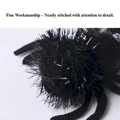 interactive Halloween cat toy Halloween Cat Toy Plush Spider Interactive Pet Play Accessory