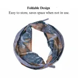 durable Y cat tunnel Printed Cat Tunnel Foldable Y Shape Pet Play Tube