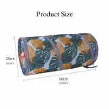 small cat tunnel toy Printed Cat Tunnel Foldable Small Pet Play Tube Toy