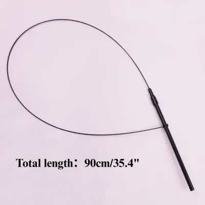 Cat Teaser Wand Toy with Spring Wire Handle Attachment
