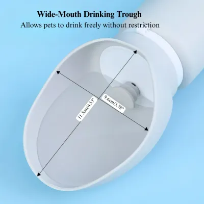 leak proof dog water bottle Portable Dog Water Bottle Outdoor Travel Pet Hydration Cup
