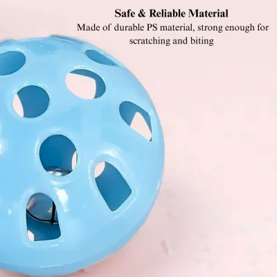 bell cat toy Colorful Bell Cat Toy Ball Interactive Self Play Pet Toy