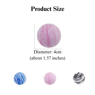 galaxy cat toy EVA Planet Texture Ball Interactive Cat Toy Self Play Toy