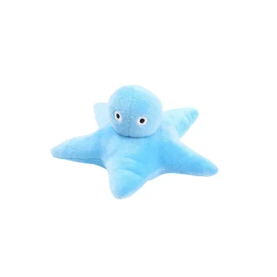 self play cat toy Interactive Plush Ocean Fish Cat Toy Self Play Chew Toy