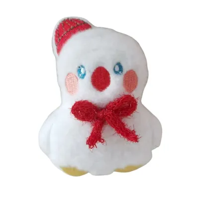 holiday pet toy wholesale Christmas 3PCS Plush Toy Set Santa, Snowman & Bear with Catnip