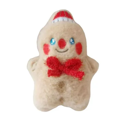 Christmas theme toy set cats Christmas 3PCS Plush Toy Set Santa, Snowman & Bear with Catnip