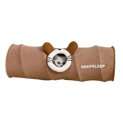 Cat Tunnel Playhouse Hide and Seek Rolling Tube