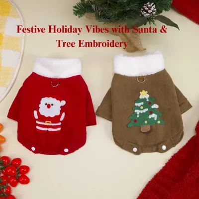festive winter pet coat festive winter pet coat