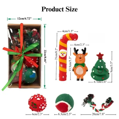 holiday dog toy gift box holiday dog toy gift box