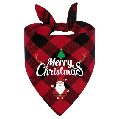 Christmas pet bandana Christmas pet bandana
