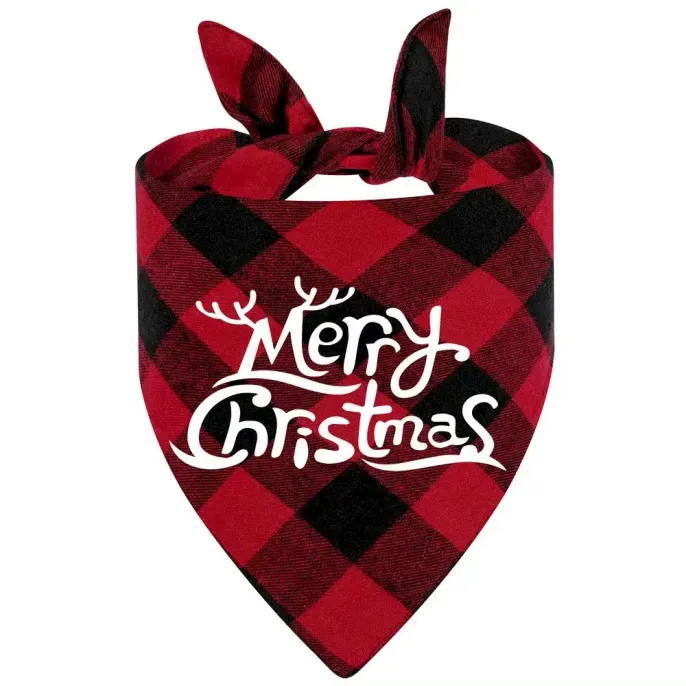 festive triangle scarf