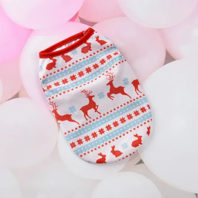 dog cartoon holiday vest