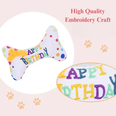 durable plush squeaky toy