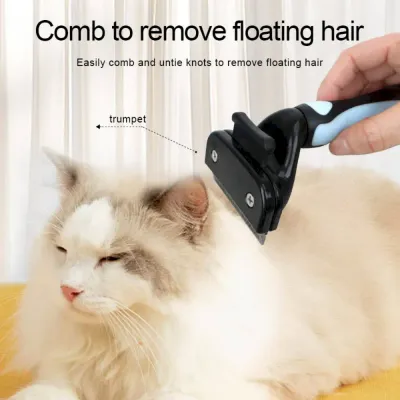 ergonomic pet hair brush