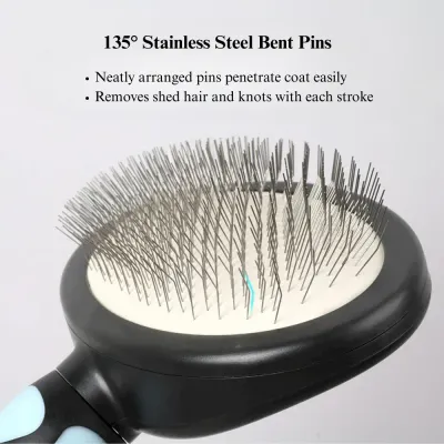 cat grooming pin brush cat grooming pin brush