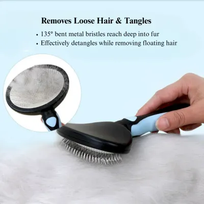 dog hair pin brush dog hair pin brush