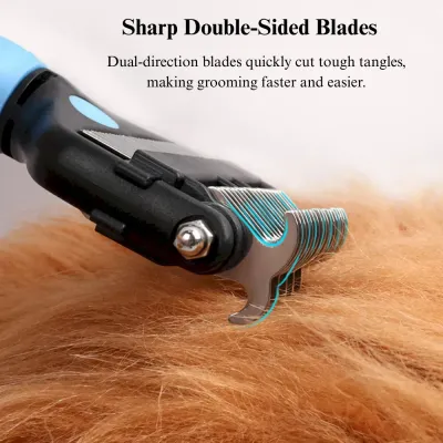 dual sided grooming comb