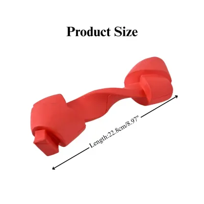 rubber knotted toy