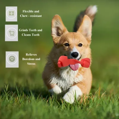 dog tug toy rubber