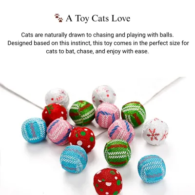 Christmas cat toy box