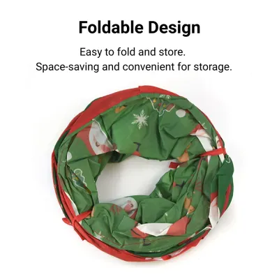 Christmas Cat Tunnel Toy Christmas Cat Tunnel Toy