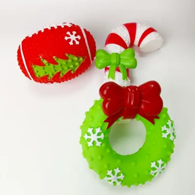 Christmas squeaky toy